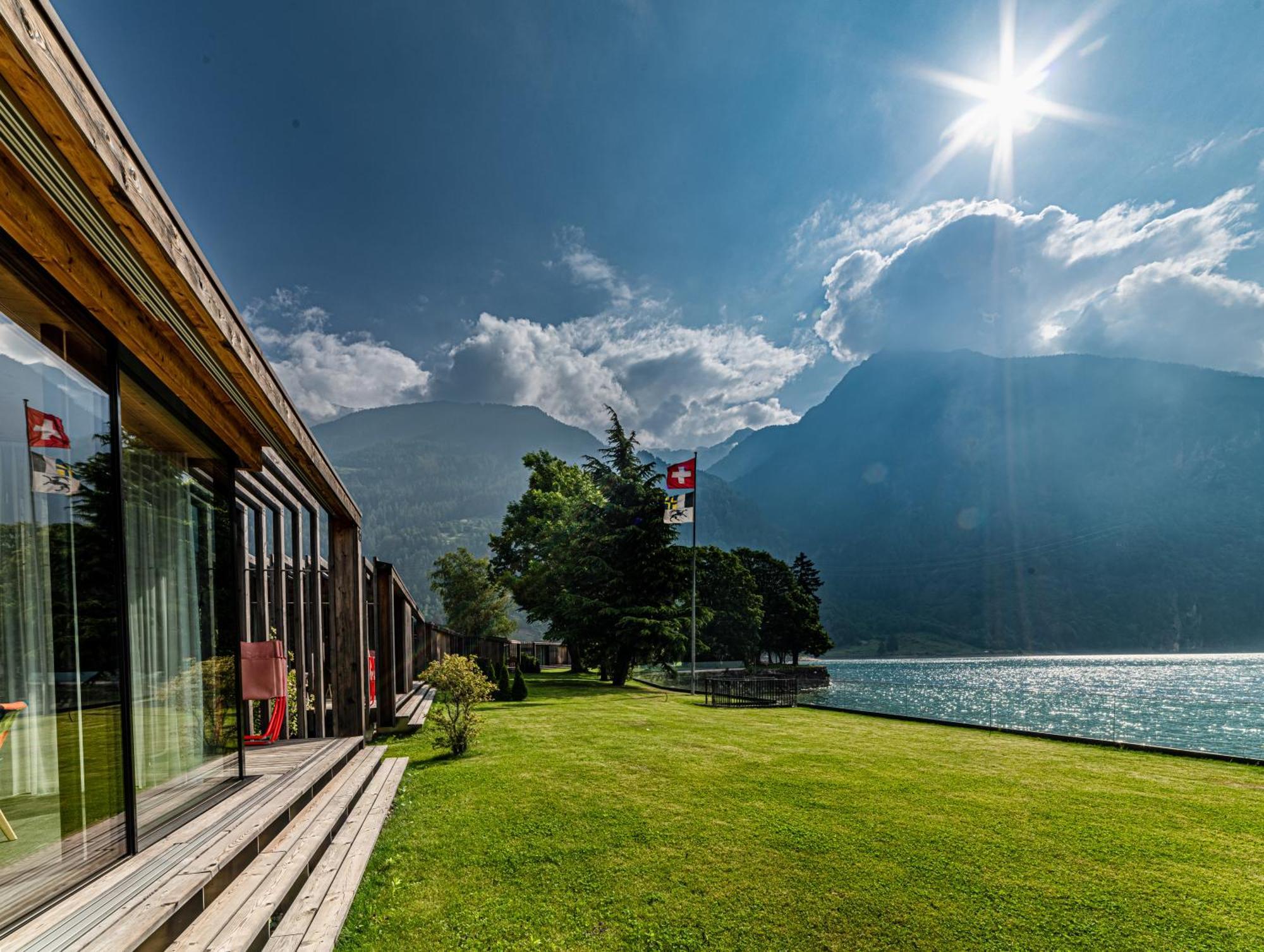 Hotel Le Prese Poschiavo Bagian luar foto