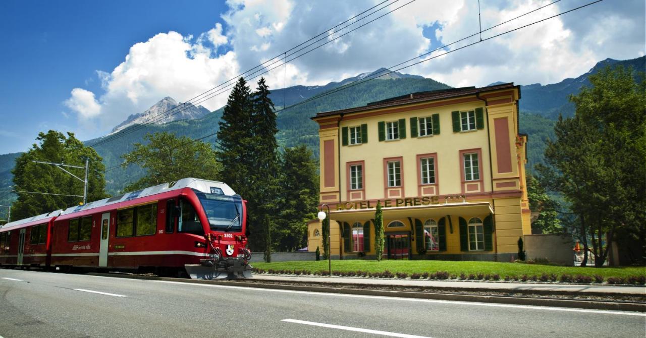 Hotel Le Prese Poschiavo Bagian luar foto